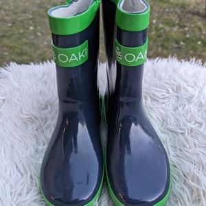 Little Boys OKAI Pull on Rain Boots Size 13